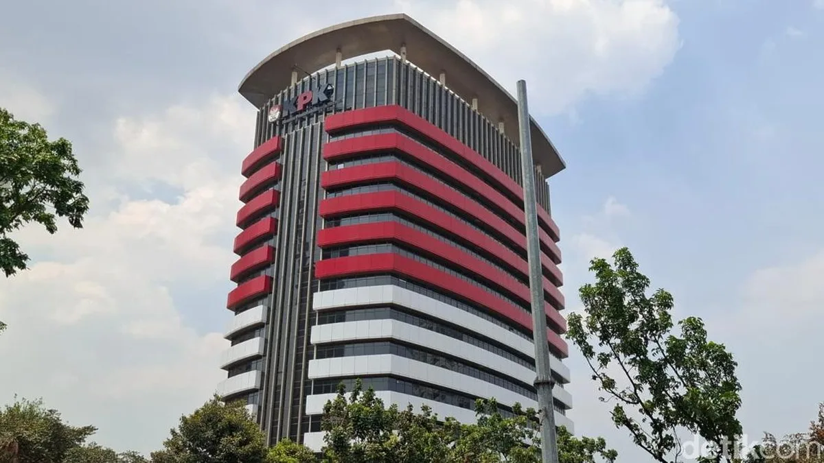 Gedung Merah Putih Komisi Pemberantasan Korupsi KPK di Kuningan Jakarta Selatan
