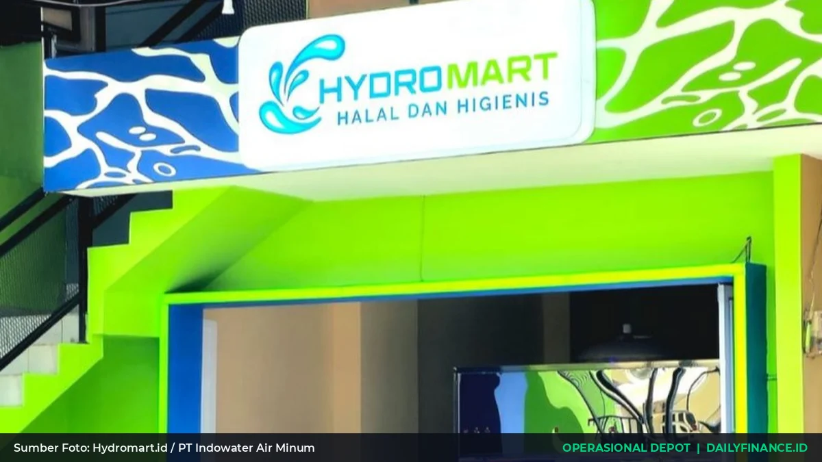 Proses Pengisian Galon Air Minum Isi Ulang Higienis Hydromart